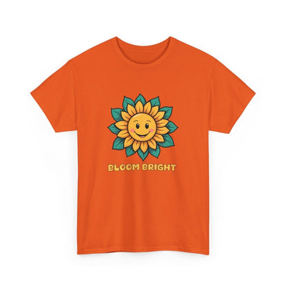 Bloom Bright Sonnenblumen T - Shirt - TeeGerDesign - T - Shirt - Crew neck