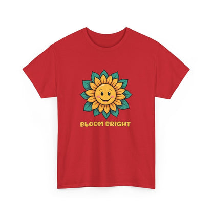 Bloom Bright Sonnenblumen T - Shirt - TeeGerDesign - T - Shirt - Crew neck