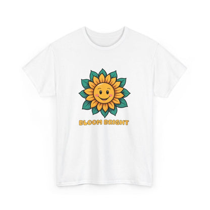 Bloom Bright Sonnenblumen T - Shirt - TeeGerDesign - T - Shirt - Crew neck