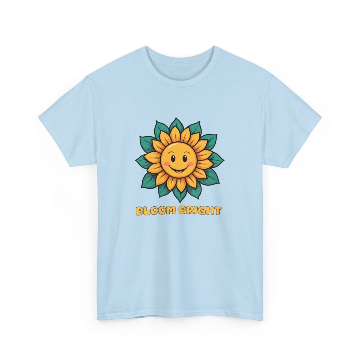 Bloom Bright Sonnenblumen T - Shirt - TeeGerDesign - T - Shirt - Crew neck