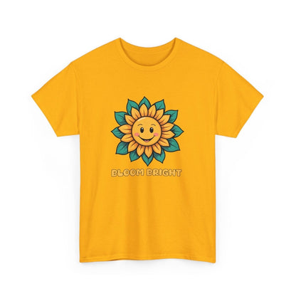 Bloom Bright Sonnenblumen T - Shirt - TeeGerDesign - T - Shirt - Crew neck