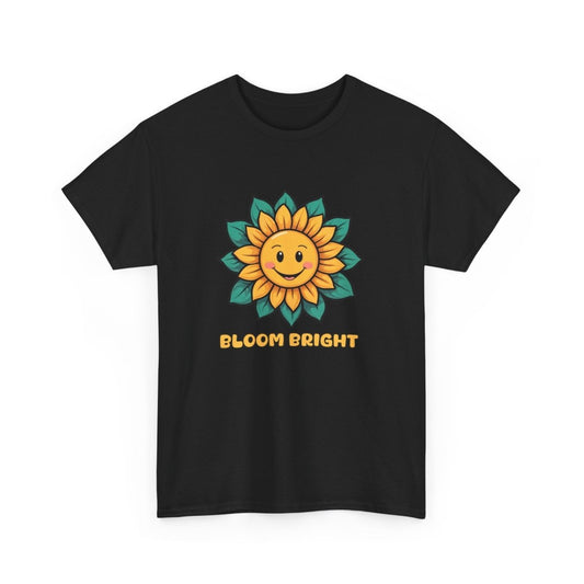 Bloom Bright Sonnenblumen T - Shirt - TeeGerDesign - T - Shirt - Crew neck