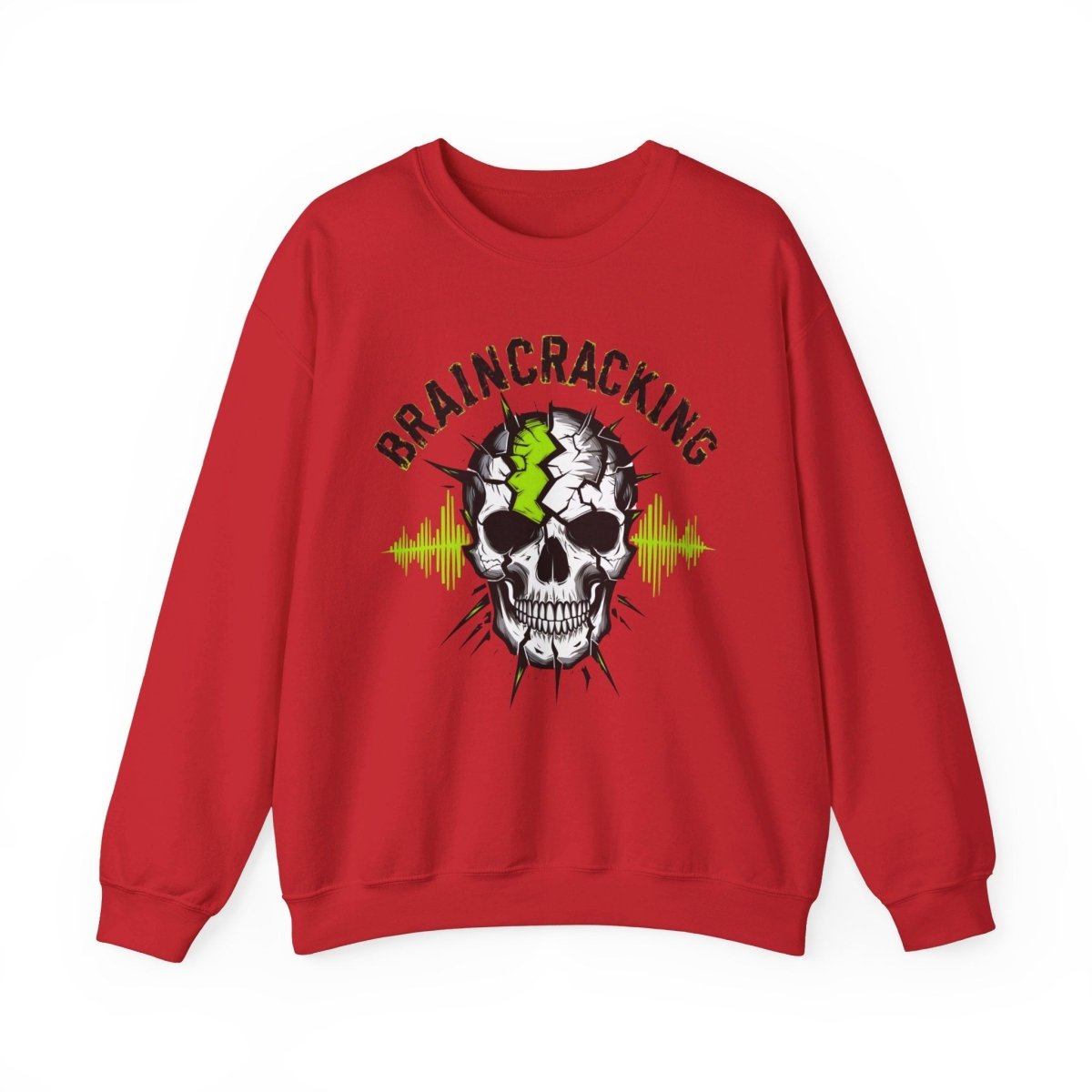 Braincracking Sweatshirt - TeeGerDesign - Sweatshirt - Crew neck