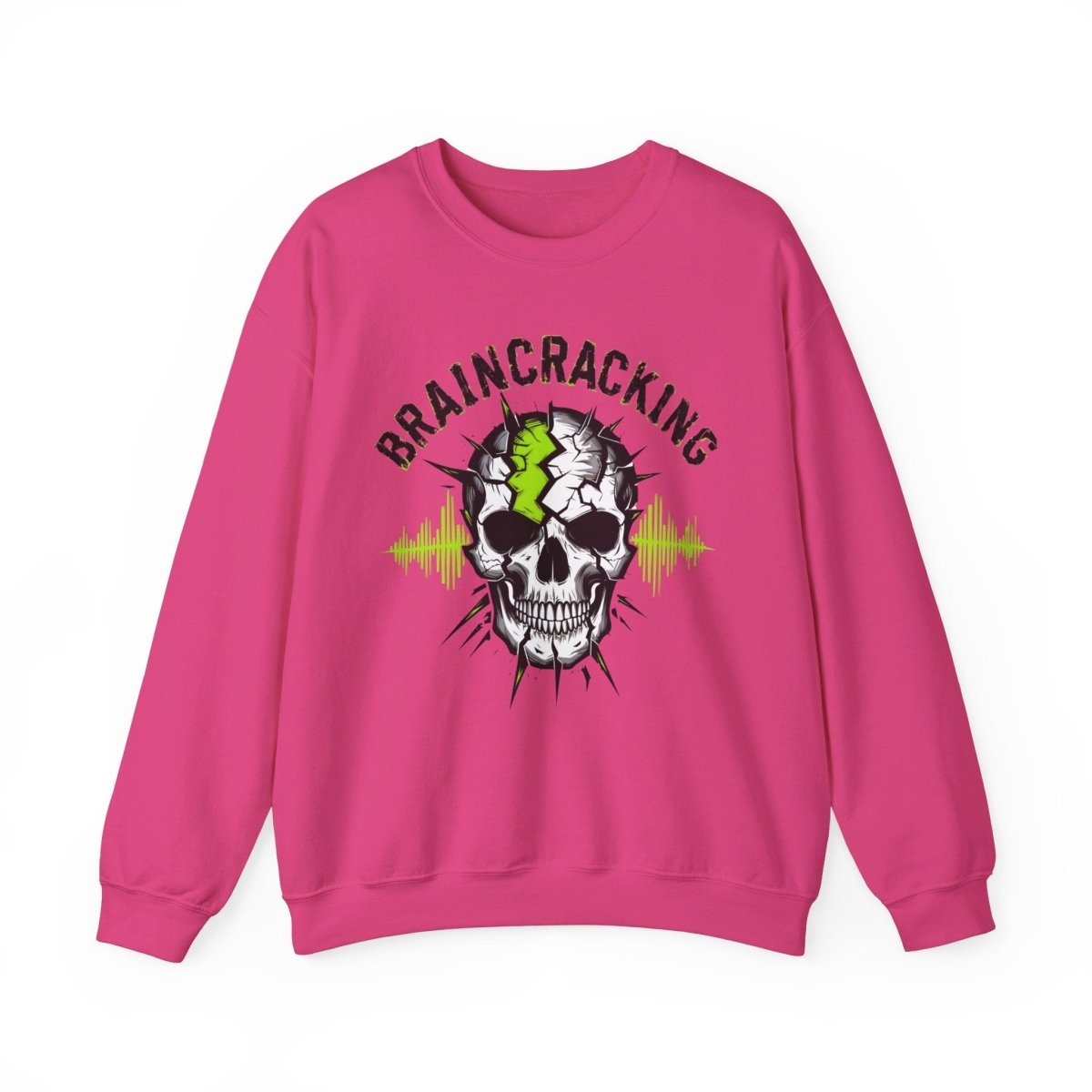 Braincracking Sweatshirt - TeeGerDesign - Sweatshirt - Crew neck