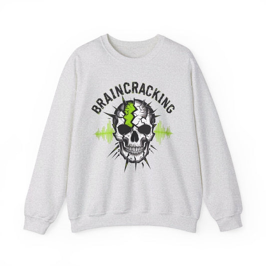 Braincracking Sweatshirt - TeeGerDesign - Sweatshirt - Crew neck