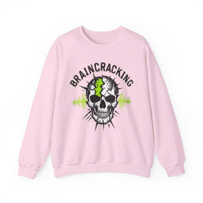 Braincracking Sweatshirt - TeeGerDesign - Sweatshirt - Crew neck