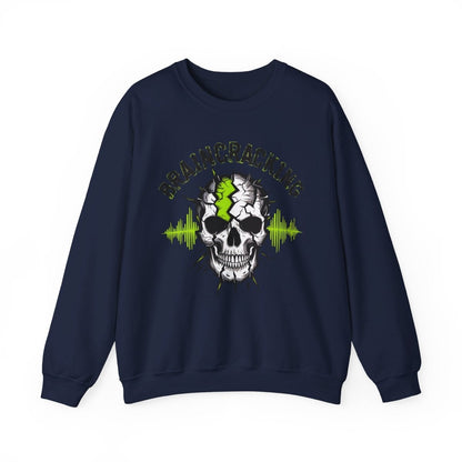 Braincracking Sweatshirt - TeeGerDesign - Sweatshirt - Crew neck