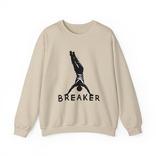 Breakdance 'Breaker' Sweatshirt – Komfort und Style - TeeGerDesign - Sweatshirt - Crew neck