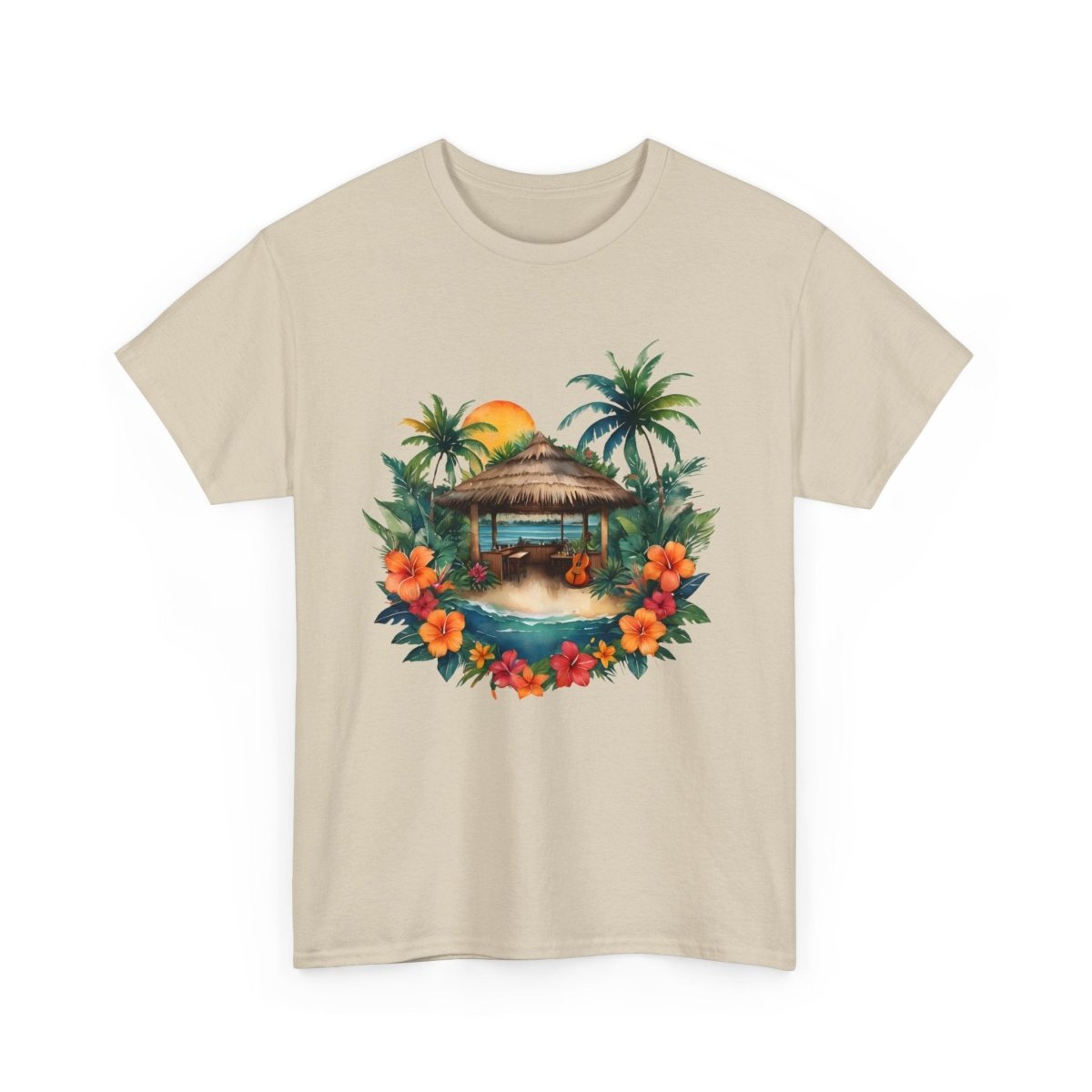 Calypso Strandbar T - Shirt - TeeGerDesign - T - Shirt - Crew neck