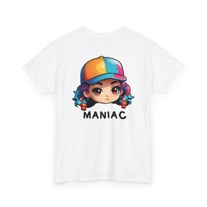 Chibi Maniac T - Shirts - Einzigartiger Style - TeeGerDesign - T - Shirt - Crew neck