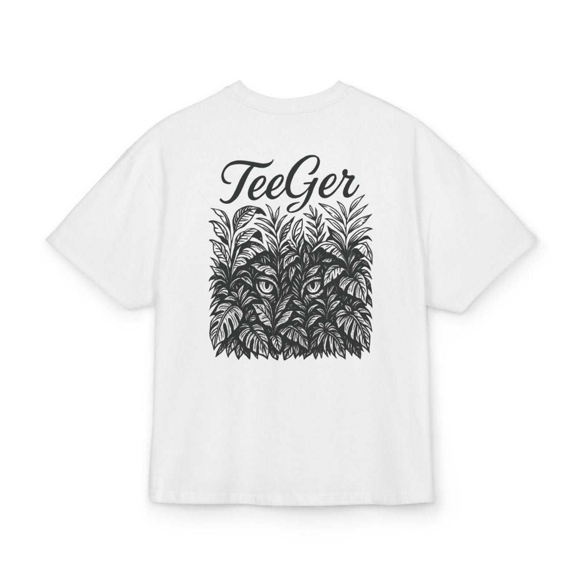 Claire TeeGer Jungle Eyes - Oversized Mystery Backprint - TeeGerDesign - T-Shirt - Backprint