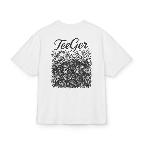 Claire TeeGer Jungle Eyes - Oversized Mystery Backprint - TeeGerDesign - T-Shirt - Backprint
