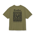 Claire TeeGer Jungle Lion - Oversized DJ Roots Backprint Shirt - TeeGerDesign - T-Shirt - Backprint