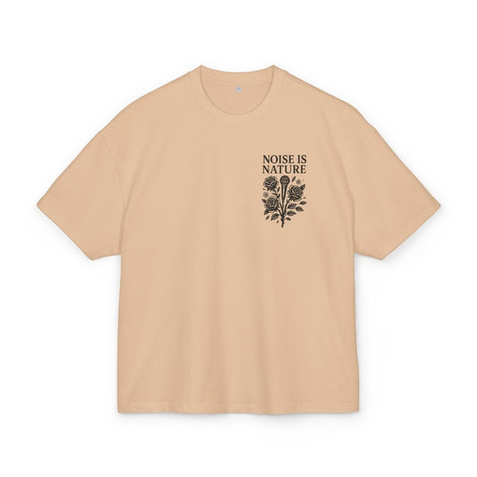 Claire TeeGer Noise Is Nature - Frontprint Tee - TeeGerDesign - T-Shirt - BY163