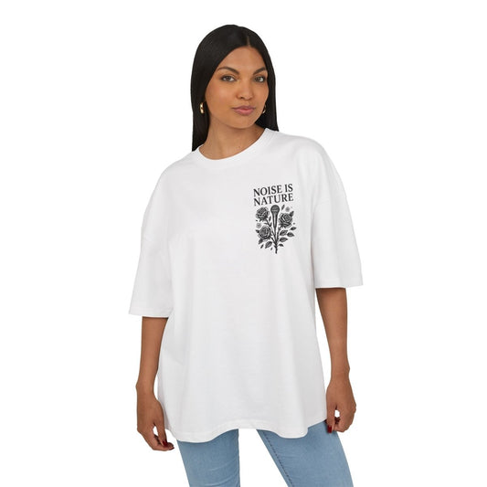 Claire TeeGer Noise Is Nature - Frontprint Tee - TeeGerDesign - T-Shirt - BY163