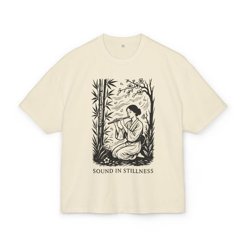Claire TeeGer Still Sound - Oversized Bamboo Garden Frontprint Shirt - TeeGerDesign - T-Shirt - BY163