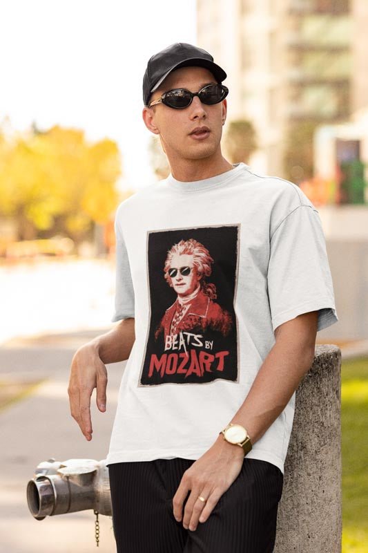 Cooles Beats by Mozart T - Shirt - TeeGerDesign - T - Shirt - Crew neck