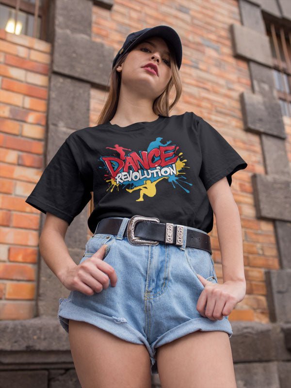 Dance Revolution T - Shirt - TeeGerDesign - T - Shirt - Crew neck