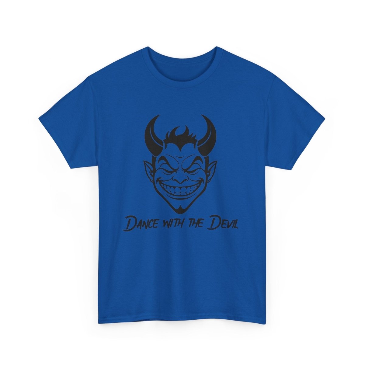 Dance with the Devil T - Shirt - Bold & Edgy Devil Design - TeeGerDesign - T - Shirt - Crew neck