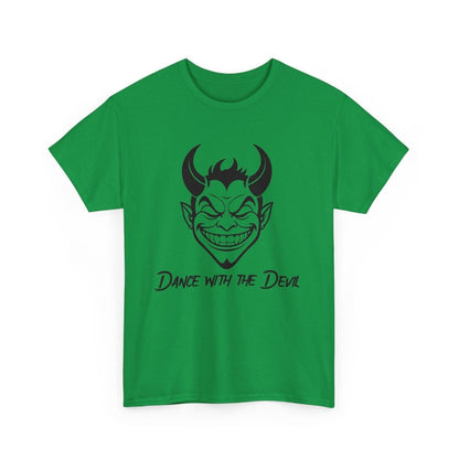 Dance with the Devil T - Shirt - Bold & Edgy Devil Design - TeeGerDesign - T - Shirt - Crew neck