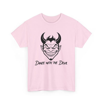 Dance with the Devil T - Shirt - Bold & Edgy Devil Design - TeeGerDesign - T - Shirt - Crew neck