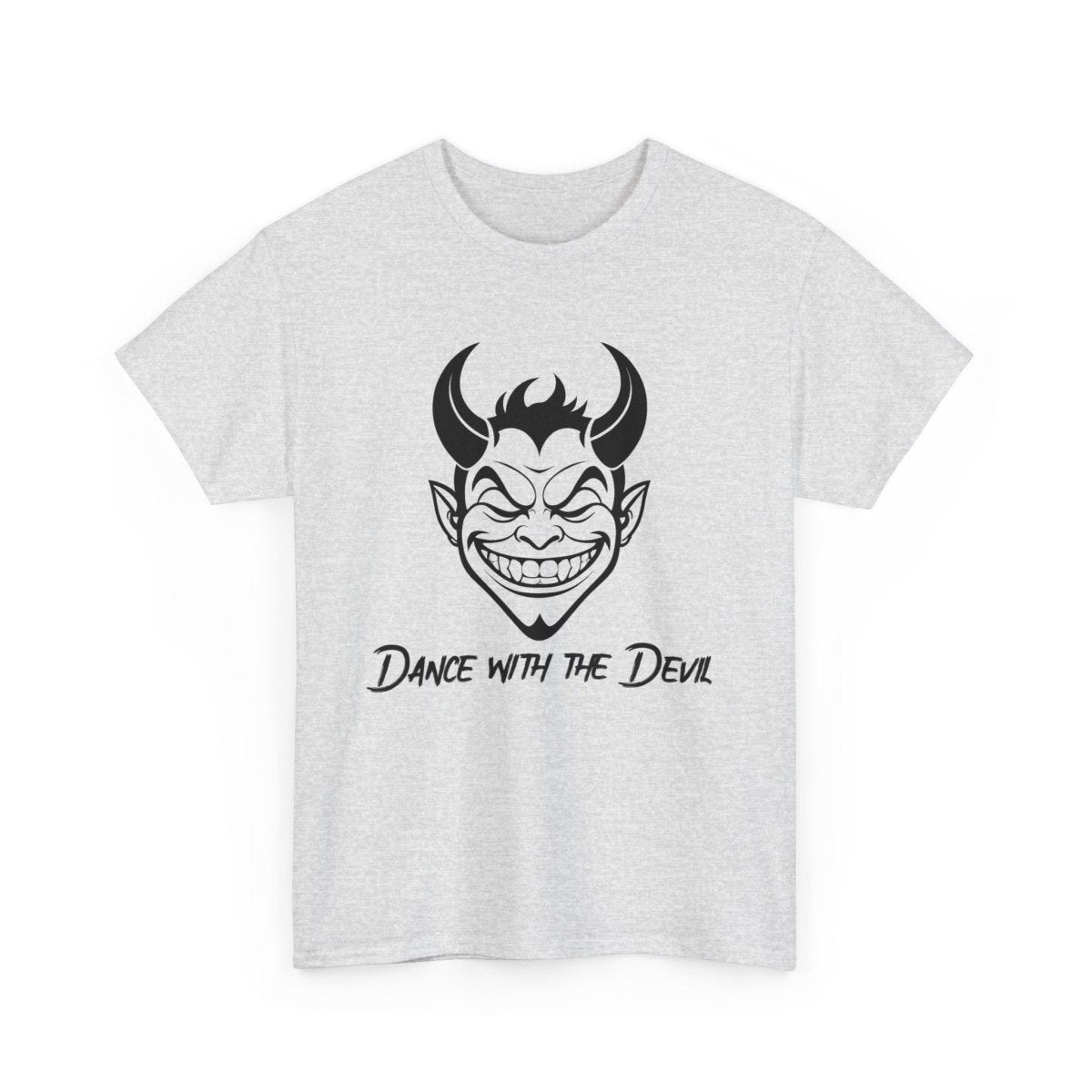 Dance with the Devil T - Shirt - Bold & Edgy Devil Design - TeeGerDesign - T - Shirt - Crew neck