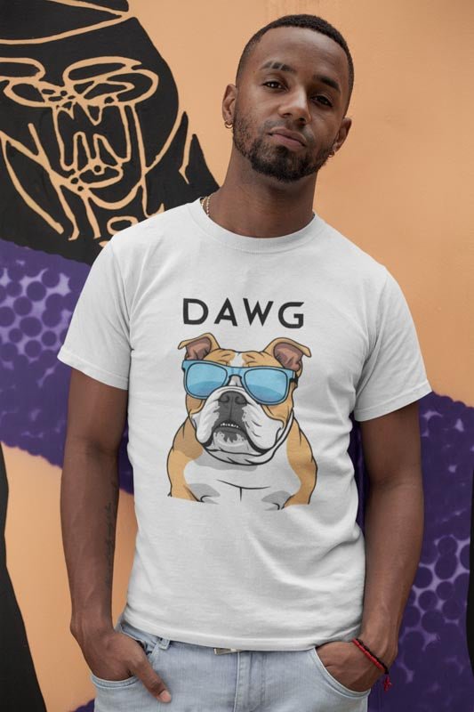 DAWG T - Shirt mit Hundemotiv - TeeGerDesign - T - Shirt - Crew neck