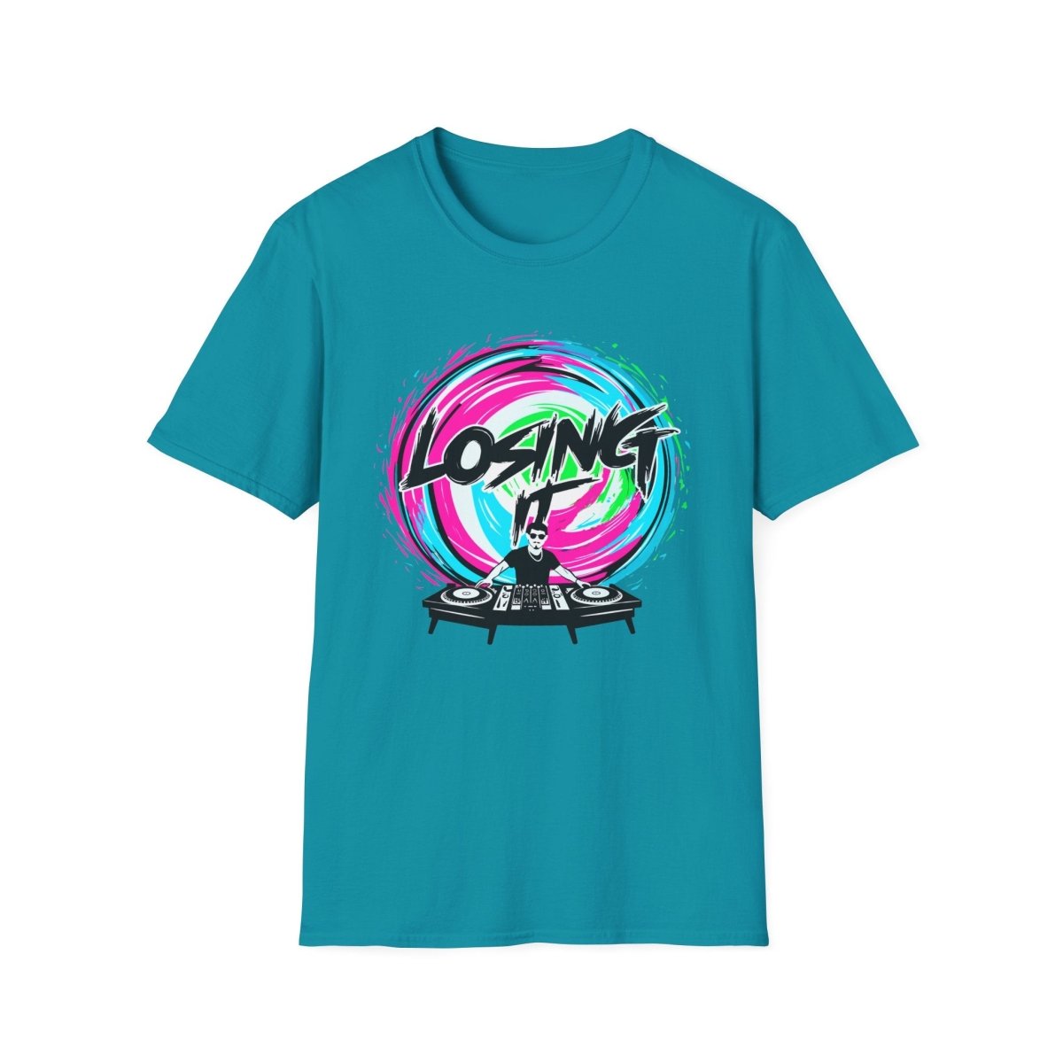 DJ Losing It T-Shirt – EDM Vibes und Festival Style - TeeGerDesign - T-Shirt - Cotton