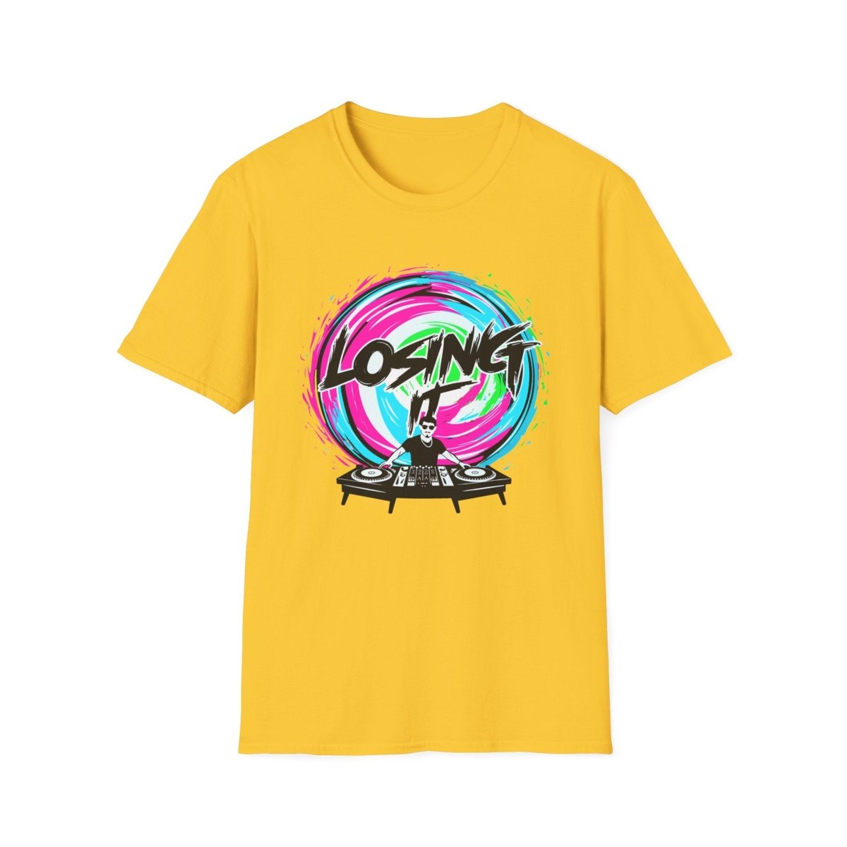 DJ Losing It T-Shirt – EDM Vibes und Festival Style - TeeGerDesign - T-Shirt - Cotton