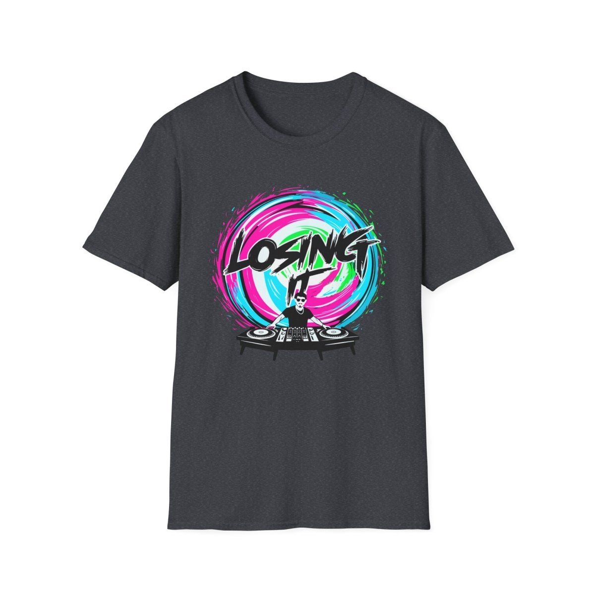 DJ Losing It T-Shirt – EDM Vibes und Festival Style - TeeGerDesign - T-Shirt - Cotton