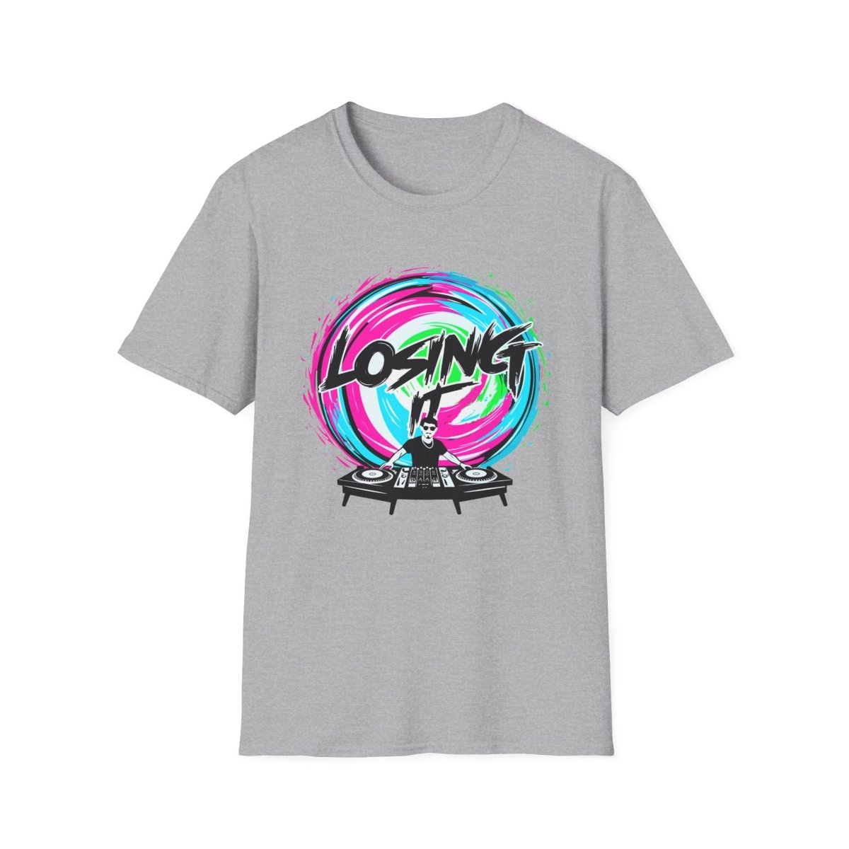 DJ Losing It T-Shirt – EDM Vibes und Festival Style - TeeGerDesign - T-Shirt - Cotton