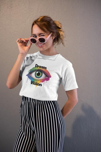 Dream Vision T - Shirt mit Augen Aufdruck - TeeGerDesign - T - Shirt - Cotton