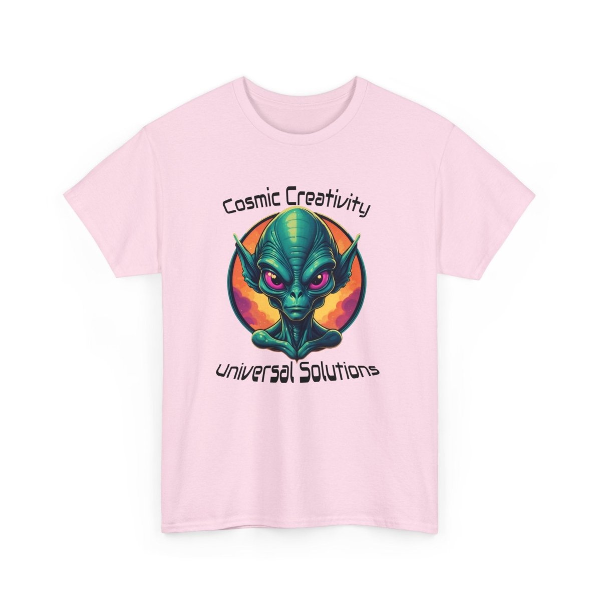 Einzigartiges Cosmic Alien T - Shirt - TeeGerDesign - T - Shirt - Crew neck