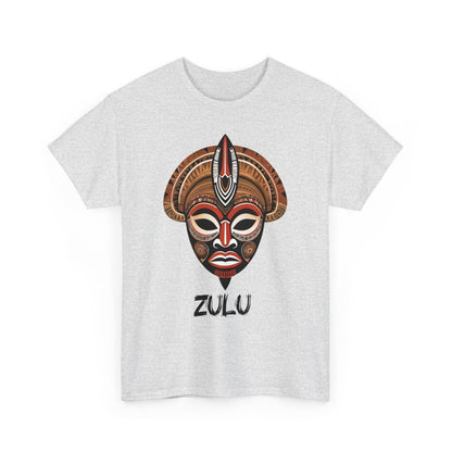 Einzigartiges T - Shirt mit Zulu Maske - TeeGerDesign - T - Shirt - Crew neck