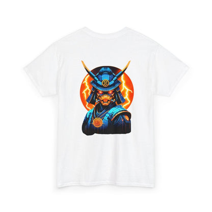 Elektrischer Samurai T-Shirts - Bedruckter Rücken - TeeGerDesign - T-Shirt - Crew neck