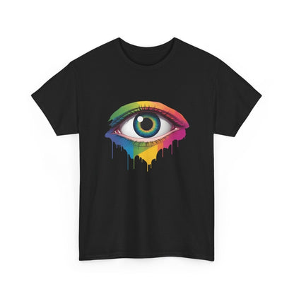 Farbiges Augen T-Shirt - TeeGerDesign - T-Shirt - Crew neck