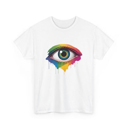 Farbiges Augen T-Shirt - TeeGerDesign - T-Shirt - Crew neck