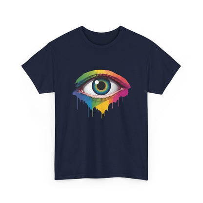 Farbiges Augen T-Shirt - TeeGerDesign - T-Shirt - Crew neck