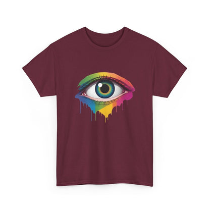 Farbiges Augen T-Shirt - TeeGerDesign - T-Shirt - Crew neck