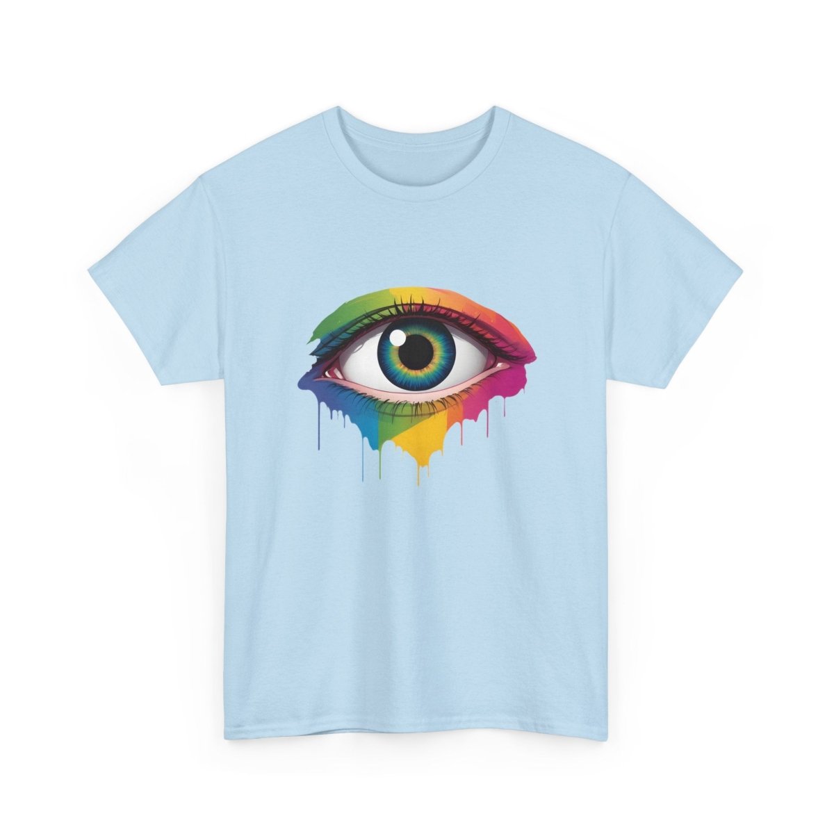 Farbiges Augen T-Shirt - TeeGerDesign - T-Shirt - Crew neck