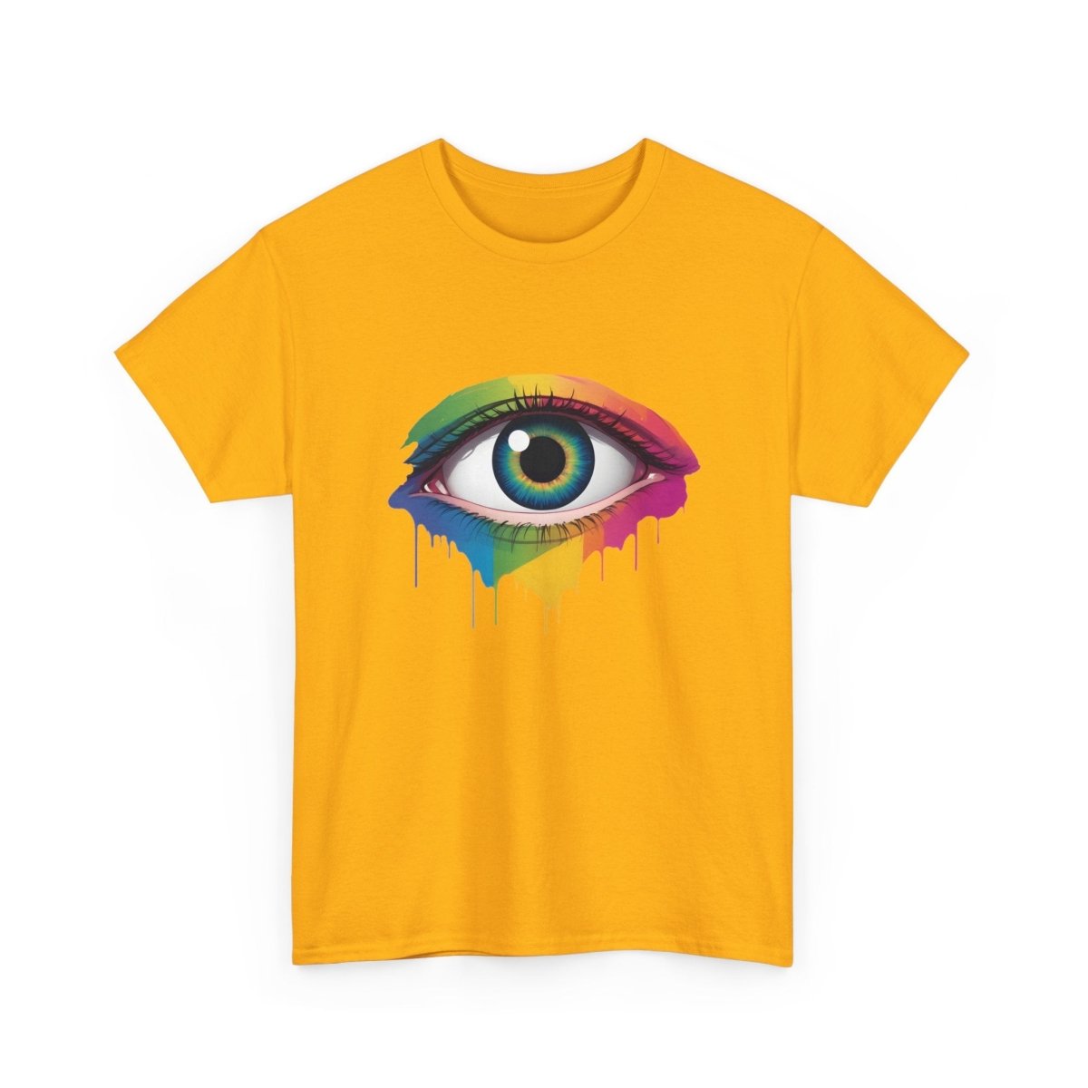 Farbiges Augen T-Shirt - TeeGerDesign - T-Shirt - Crew neck