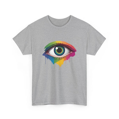 Farbiges Augen T-Shirt - TeeGerDesign - T-Shirt - Crew neck