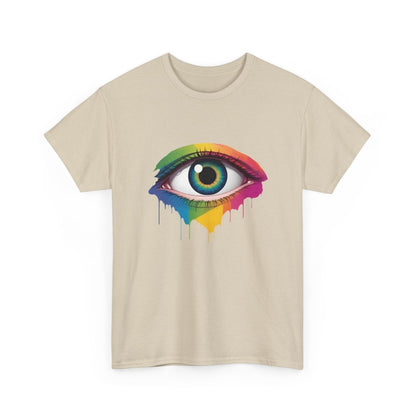 Farbiges Augen T-Shirt - TeeGerDesign - T-Shirt - Crew neck