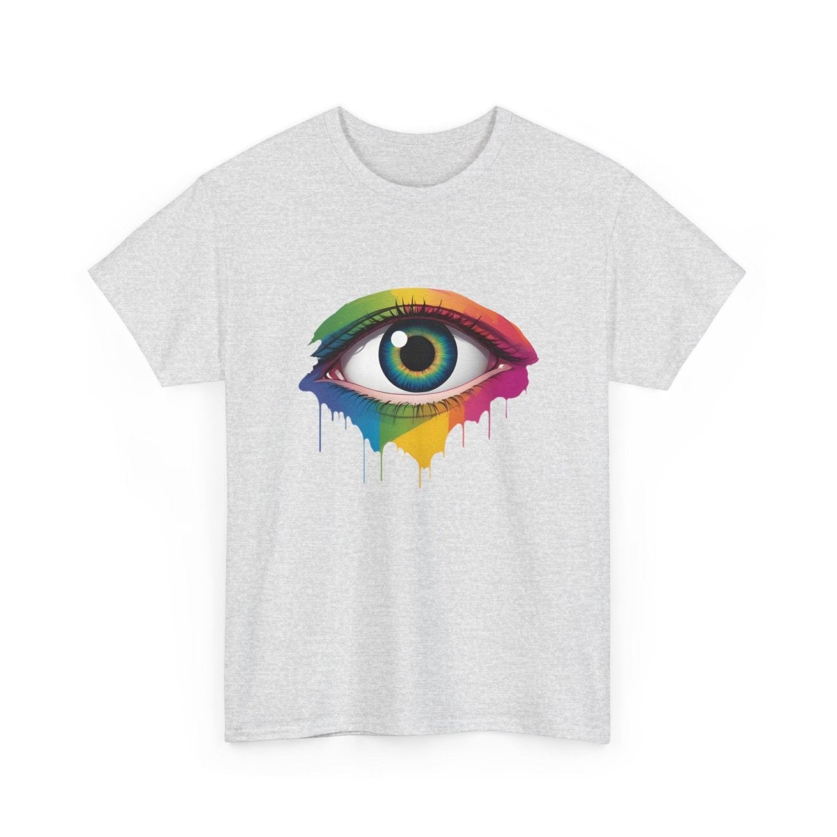 Farbiges Augen T-Shirt - TeeGerDesign - T-Shirt - Crew neck