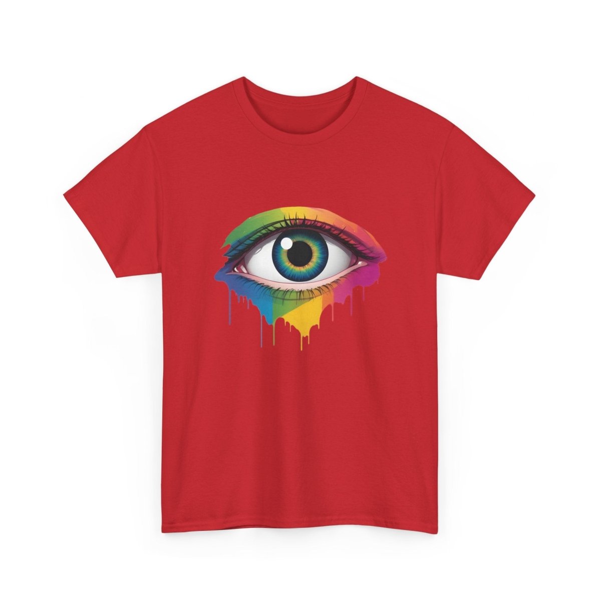 Farbiges Augen T-Shirt - TeeGerDesign - T-Shirt - Crew neck