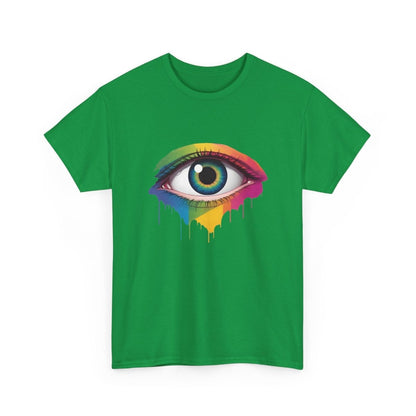 Farbiges Augen T-Shirt - TeeGerDesign - T-Shirt - Crew neck