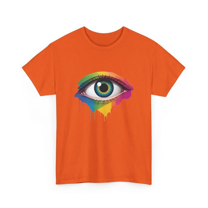 Farbiges Augen T-Shirt - TeeGerDesign - T-Shirt - Crew neck