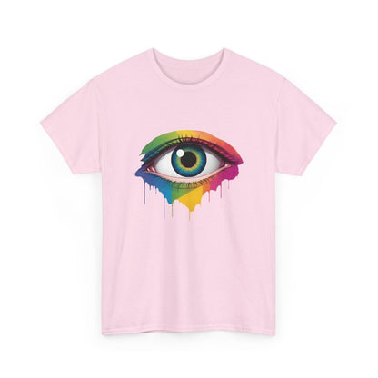 Farbiges Augen T-Shirt - TeeGerDesign - T-Shirt - Crew neck