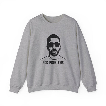 Fck Problems Sweatshirt - TeeGerDesign - Sweatshirt - Crew neck