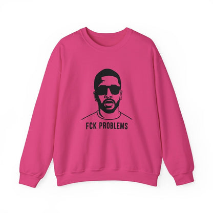 Fck Problems Sweatshirt - TeeGerDesign - Sweatshirt - Crew neck